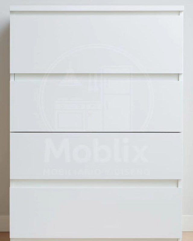 Cómoda de 4 cajones — Moblix, muebles a medida